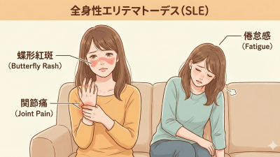 全身性エリテマトーデス（SLE）の初期症状とは？気づきのサインと早期受診の重要性を徹底解説